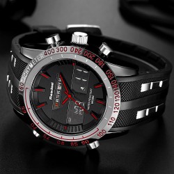 Orologio al quarzo digitale - impermeabile - LED