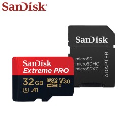 Original Sandisk Extreme Pro - carte micro TF - 170 Mo/s A2 V30 U3 - carte mémoire avec adaptateur SD