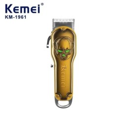 Kemei 1961 - tondeuse à cheveux professionnelle - tondeuse - design tête de mort