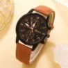 Luxury Quartz watch - with leather bracelets - setWatches