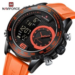 NAVIFORCE - montre de sport militaire - Quartz - LCD - lumineuse - étanche