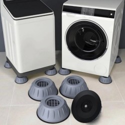 Piedini antivibranti per lavatrice - cuscinetti per mobili in gomma antiscivolo