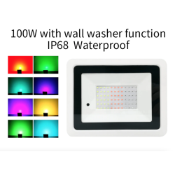 RGB LED floodlight - outdoor reflector - remote control - waterproof - 220V / 110V - 20W - 30W - 50W - 100WFloodlights