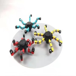 Robot a catena - fidget spinner - giocattolo antistress