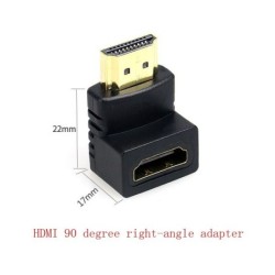 HDMI-compatible 90 degree right-angle adapter - elbow connectorHDMI Switch