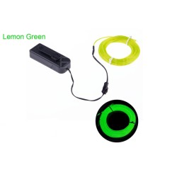 Luce LED neon flessibile - cavo 3 m - alimentata a batteria