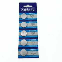 CR2032 BR2032 DL2032 ECR2032 CR 2032 Batteria a bottone al litio 3V 5 pezzi