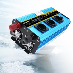 DC 12V to AC 220V 230V - 12000W - sine solar power inverter - LCD voltage display - wireless remote controlInverters