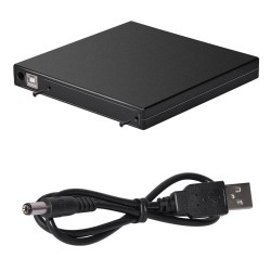 USB 2.0 da 12,7 mm - custodia DVD/CD-ROM - unità disco ottico SATA a SATA - custodia esterna