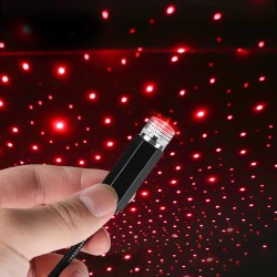 Projecteur de lumière intérieur de voiture - ciel étoilé - LED - Câble USB