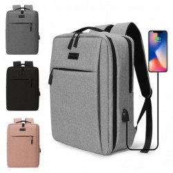 Sac pour ordinateur portable tendance - sac à dos - avec port de chargement USB - étanche