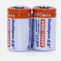 CR2 - 3V - 900mAh - LiFePO4 - batterie - rechargeable
