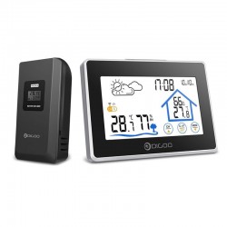 Thermomètre à écran tactile sans fil - intérieur / extérieur