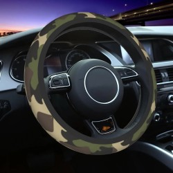Anti-slip car steering wheel cover - camouflage printSteering wheel covers