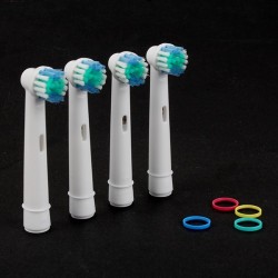 Testina per spazzolino elettrico - per Oral B 3D - 4 pezzi