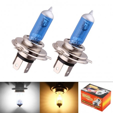 Halogen car bulb - H4 - 55W - DRL - 2 piecesH4