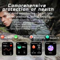 Smartwatch KR80 - Android/IOS - fitness tracker - cardiofrequenzimetro - IP67 - tracker di attività