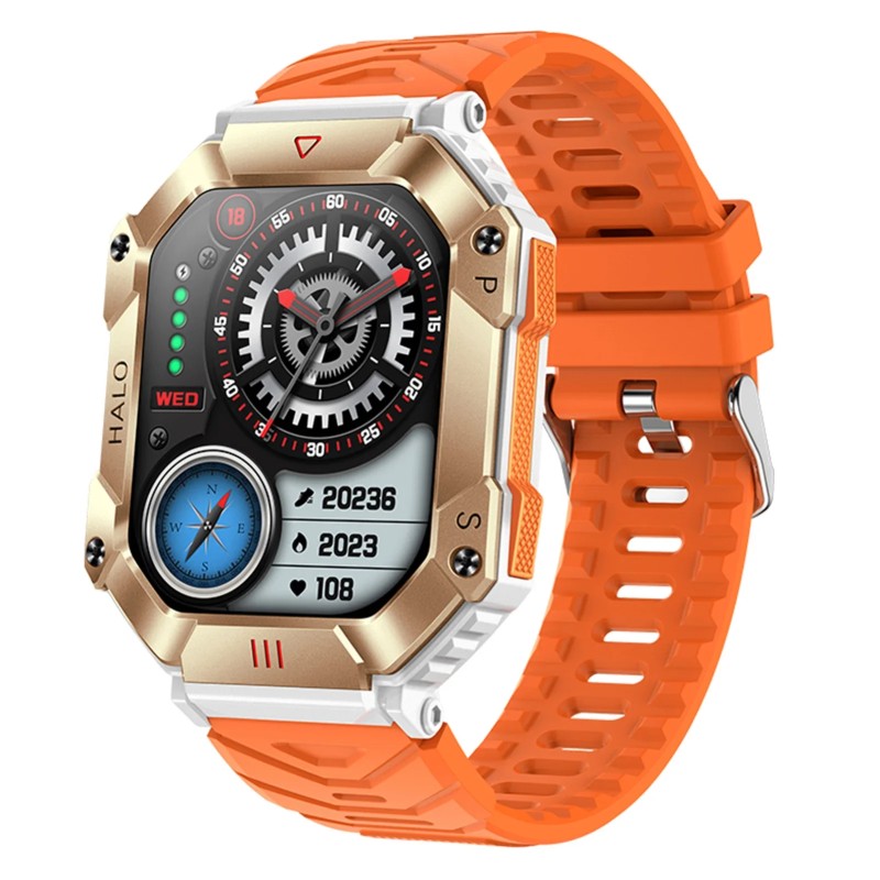 Smartwatch KR80 - Android/IOS - fitness tracker - cardiofrequenzimetro - IP67 - tracker di attività