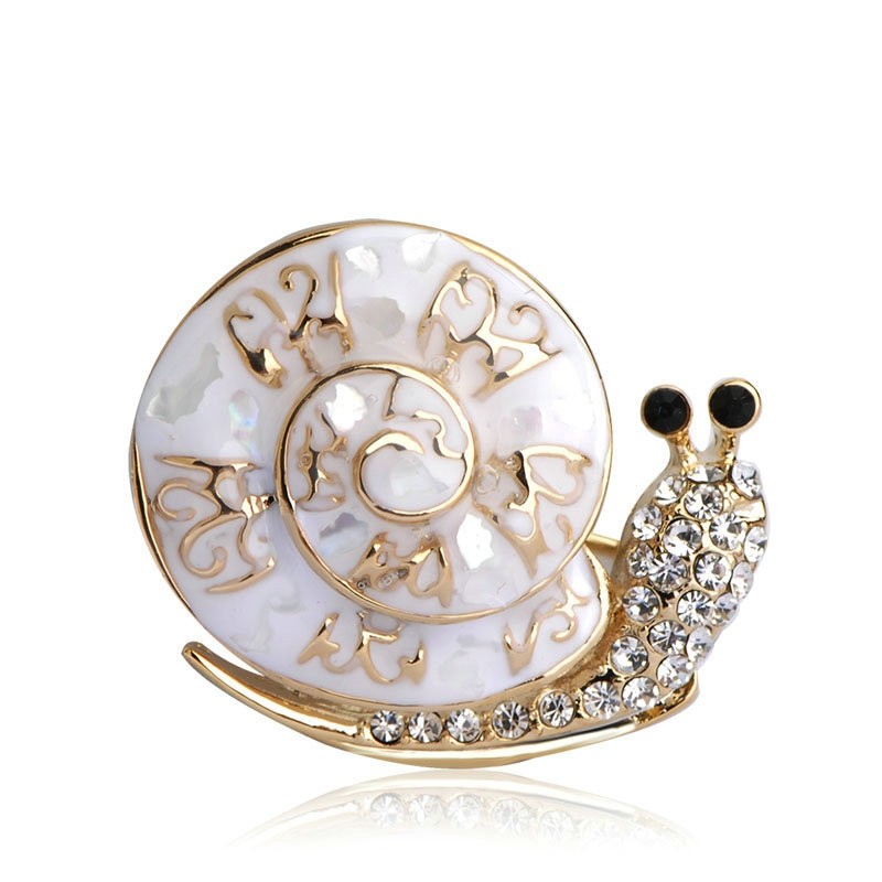 Fashionable snail broochBrooches