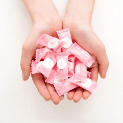 Compressed towel - travel towel - cotton 50 piecesTextile