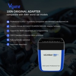 Vgate vLinker BM - OBD2 - BMW - ELM327 V2.2 - PK ELM 327 - Bluetooth - WiFi - car scanner / diagnostic toolDiagnosis