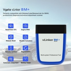 Vgate vLinker BM - OBD2 - BMW - ELM327 V2.2 - PK ELM 327 - Bluetooth - WiFi - car scanner / diagnostic toolDiagnosis