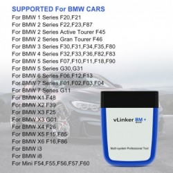 Vgate vLinker BM - OBD2 - BMW - ELM327 V2.2 - PK ELM 327 - Bluetooth - WiFi - car scanner / diagnostic toolDiagnosis