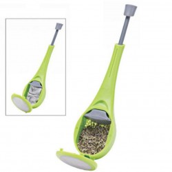 Reusable tea infuser - strainer - built-in plungerTea infusers