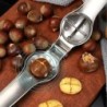 2 in 1 Stainless steel Quick Chestnut opener - Walnut - nut crackerTools