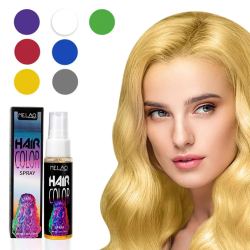 Spray colorant capillaire temporaire : instantané, sans décoloration - rinçage à chaud pour cosplay et fêtes