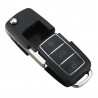 VW Jetta Beetle - 3 button - uncut blade - remote car key case - shellKeys