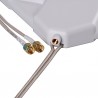 4G Antenna signal booster 35dbi - double SMA aerial - 220*190*21mm
