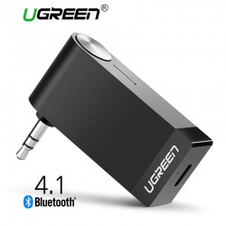 Récepteur Bluetooth sans fil Ugreen 3.5mm Jack Audio Adaptateur de musique avec microphone