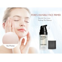 Natural Matte Make Up Foundation Primer Base Facial Skin Oil Control Cosmetic