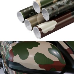 Auto - moto camouflage vinile PVC wrap - adesivo - decal - 30 * 100cm