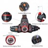 Forehead headlight - zoom flashlight - torch - 3 XML-T6 LED lampSport & Outdoor