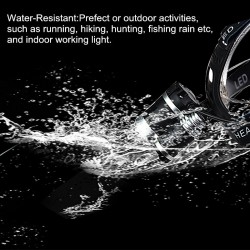 Forehead headlight - zoom flashlight - torch - 3 XML-T6 LED lampSport & Outdoor