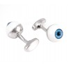 Blue eyeballs - cufflinksCufflinks