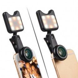 iPhone 3 in 1 Camera Wide Macro & Led Light Lens Kit