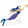 Crystal mermaid keychain keyringKeyrings