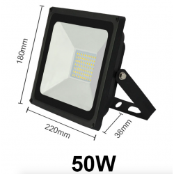 50W - 220V Lampe de lumière LED IP 65 étanche