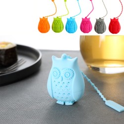 Sacs à thé owl en silicone filtre infuser
