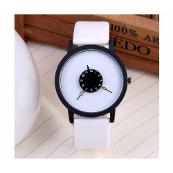Orologio quarzo in pelle unisex