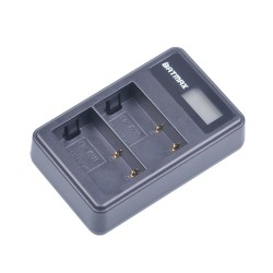 Dual LCD USB Battery Charger for DMW-BLF19 BLF19E BLF19GK BLF19PP DMC-GH3 GH3A GH3AGKBattery & Chargers