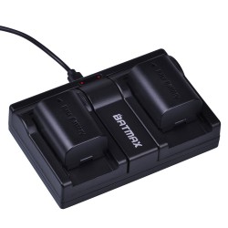 Caricabatteria doppia fotocamera USB JVC