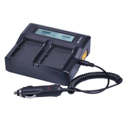 Rapid LCD dual li-Ion battery charger for Topcon BT 65Q BT65Q GTS 900 & GPT 9000Battery & Chargers