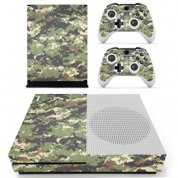 Xbox One S Console & Contrôleur de camouflage design vinyle autocollant