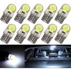 T10 W5W LED COB lampadine lampadine 10 pz