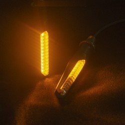 CB190 LED 150NK 12V - alta luminosità - luci di segnale di svolta moto - set di 2