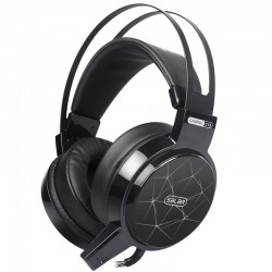 C13 LED gaming headset headphones with microphone & ledHeadsets